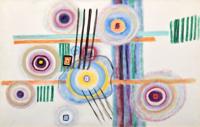 Hilla Rebay Abstract Painting - Sold for $17,500 on 11-06-2021 (Lot 170).jpg